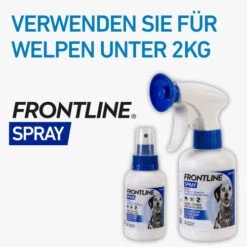Frontline Spray Gegen Zecken Und Flöhe Für Hunde Und Katzen -Hunde Store frontline spray 208223 0500 none